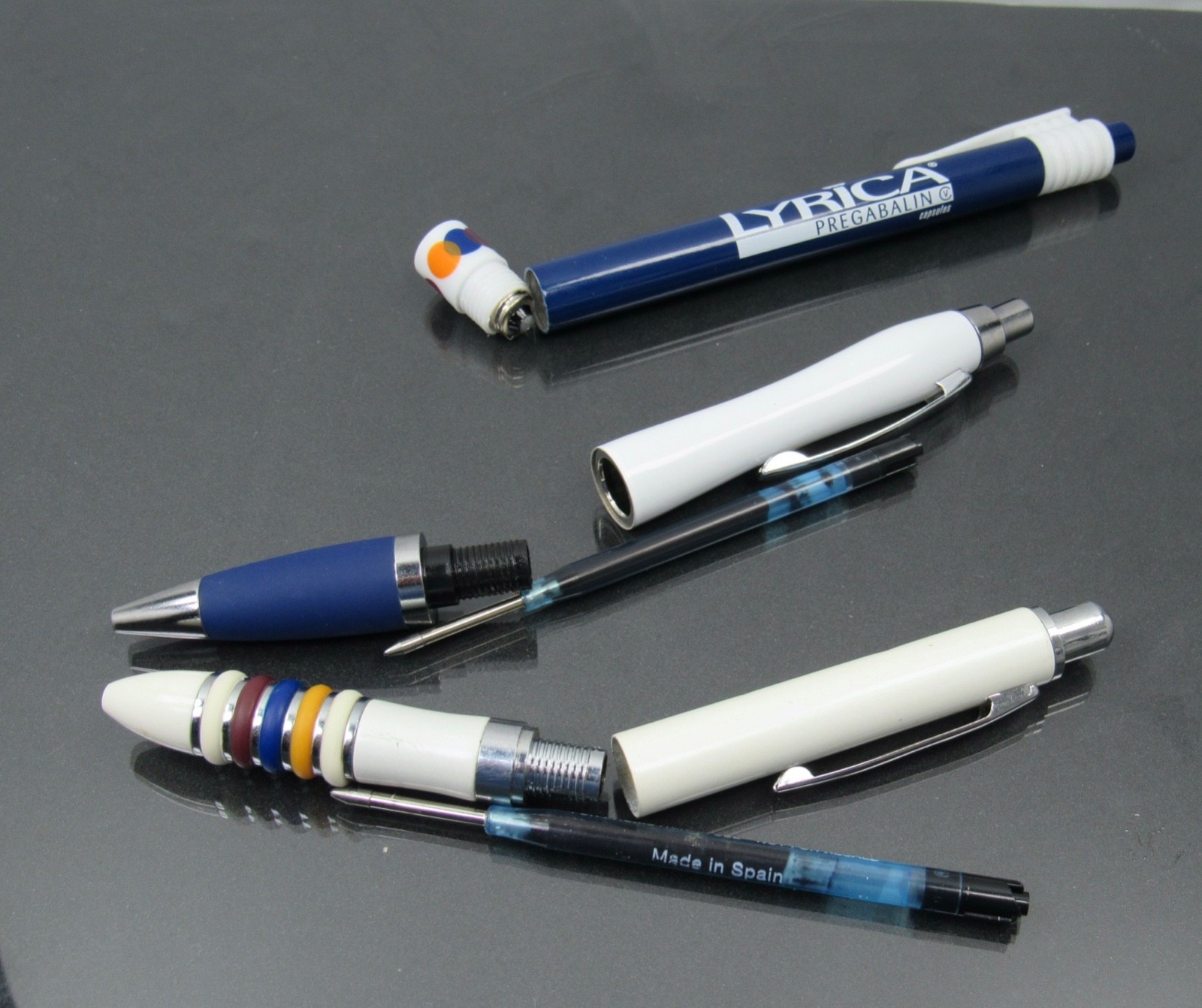 LYRICA Lot PENS, Clip, Boxed PENLIGHT, Sticky Page Flags Drug Rep Pharmaceutical