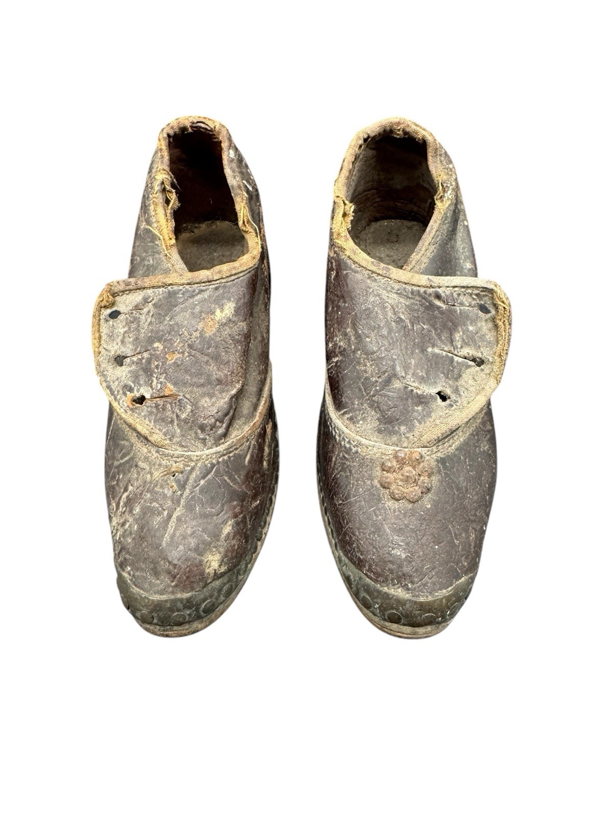 Early 19th Century Children’s Shoes Clogs (Y79)