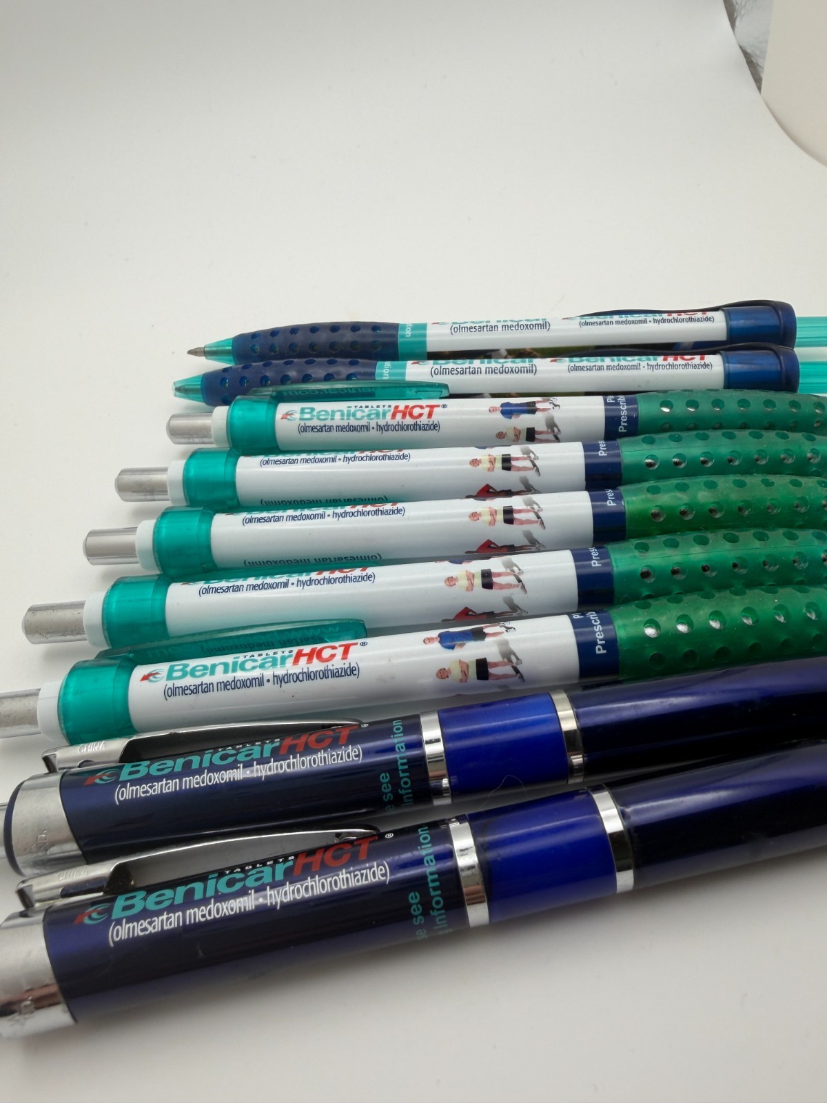 Benicar HCT Pharma Drug Rep Pen Lot (9) Olmesartan medoxomil hydrochlorothiazide