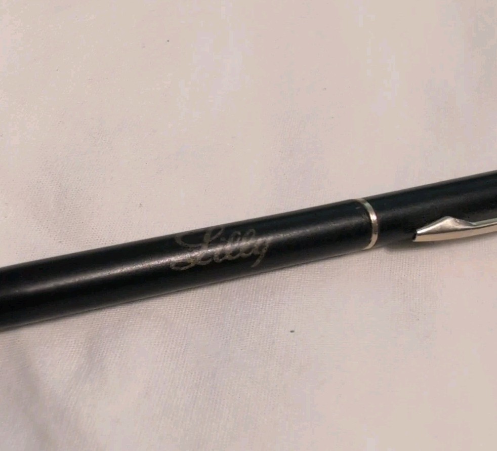 Vintage Eli Lilly Promotional Employee Retiree Pens & Pencil