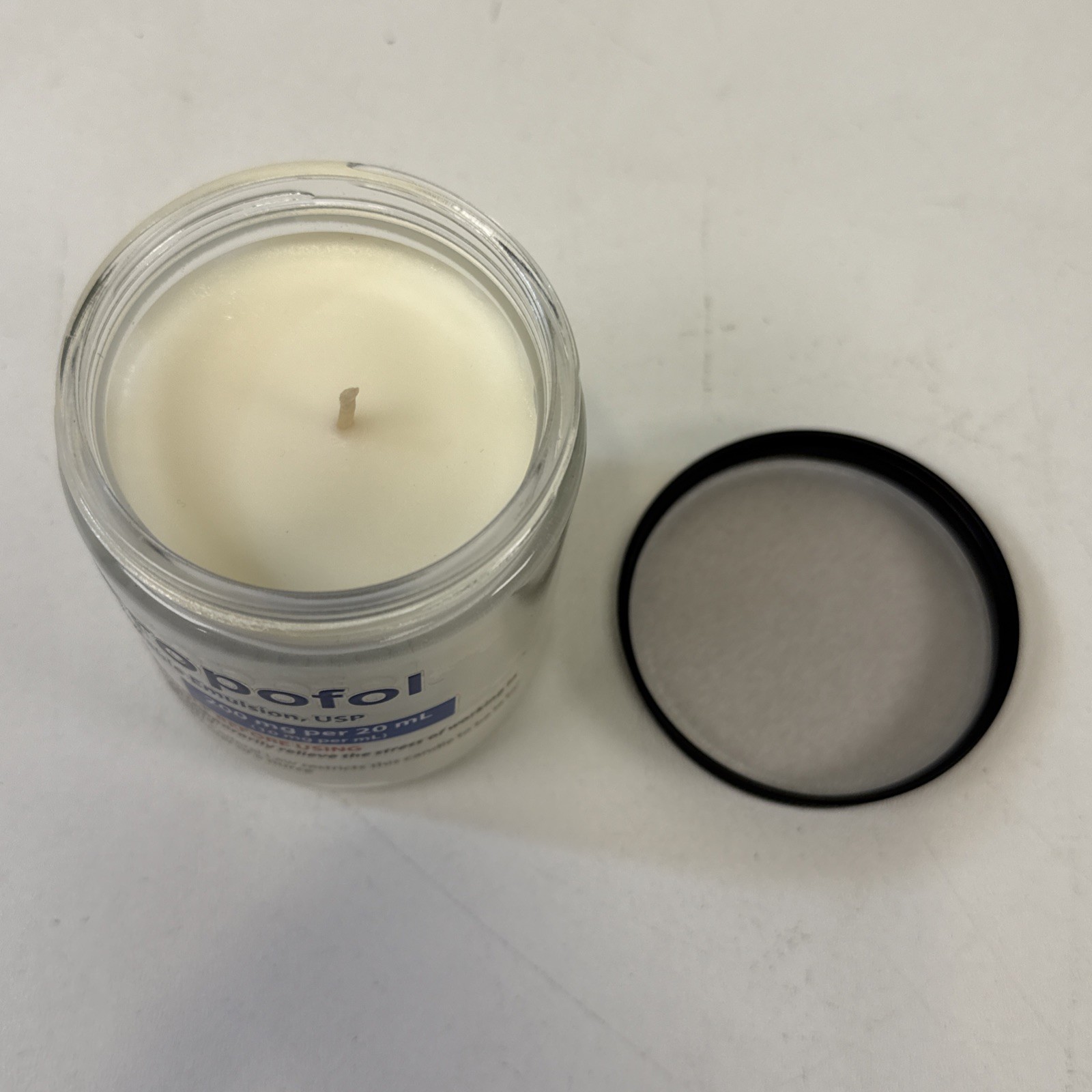 Propofol Humorous Fresh Scented CANDLE Healthcare Provider Pharmaceutical Merch