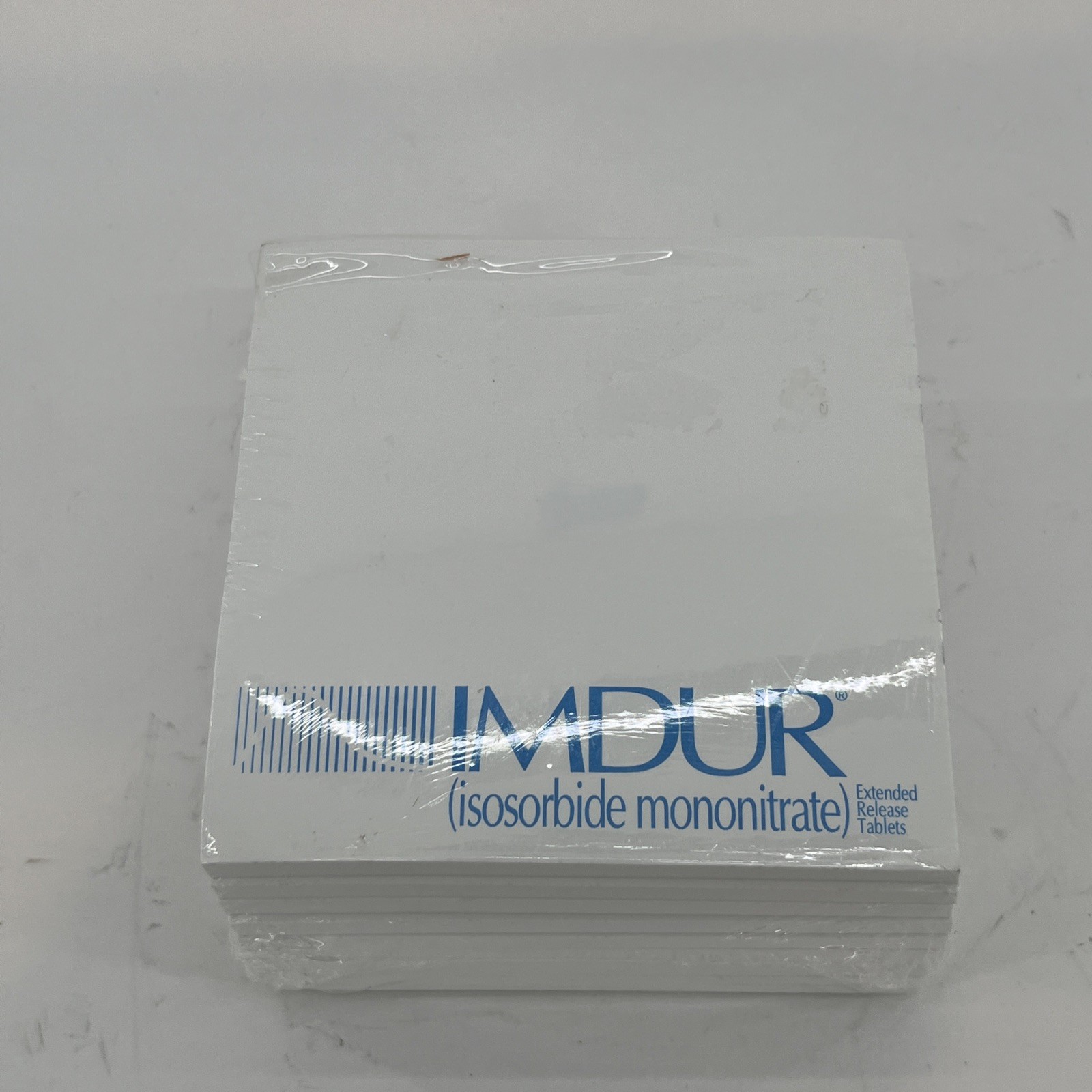 Imdur Post-it Notes Drug Rep Pharmaceutical (1 Pack Of 10) 4”x4” Note Pads