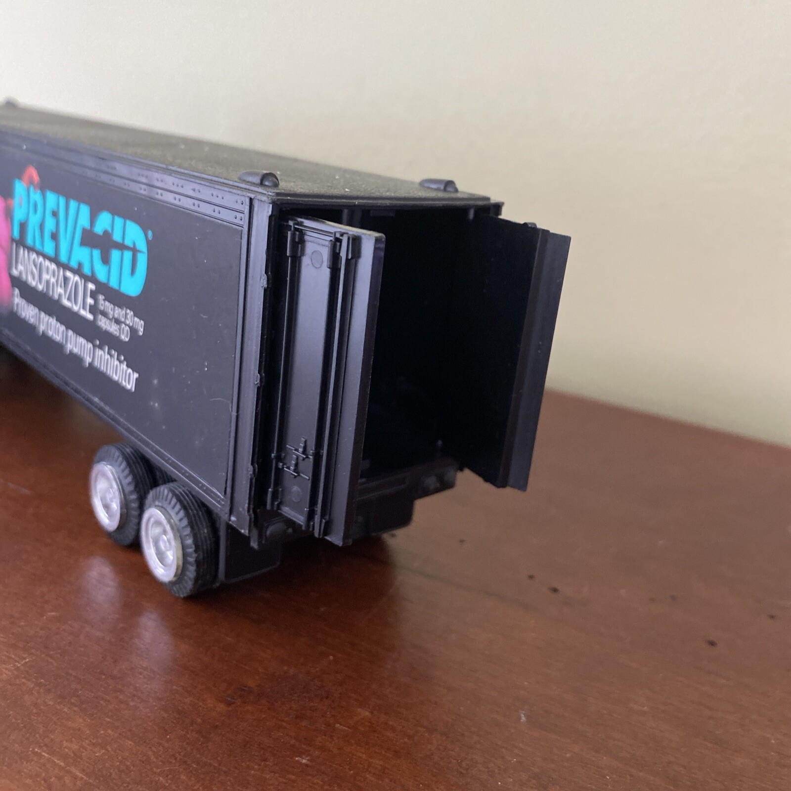 Pharmaceutical Drug Rep Prevacid Tractor Trailer Die Cast Toy Truck Imperfect Bx