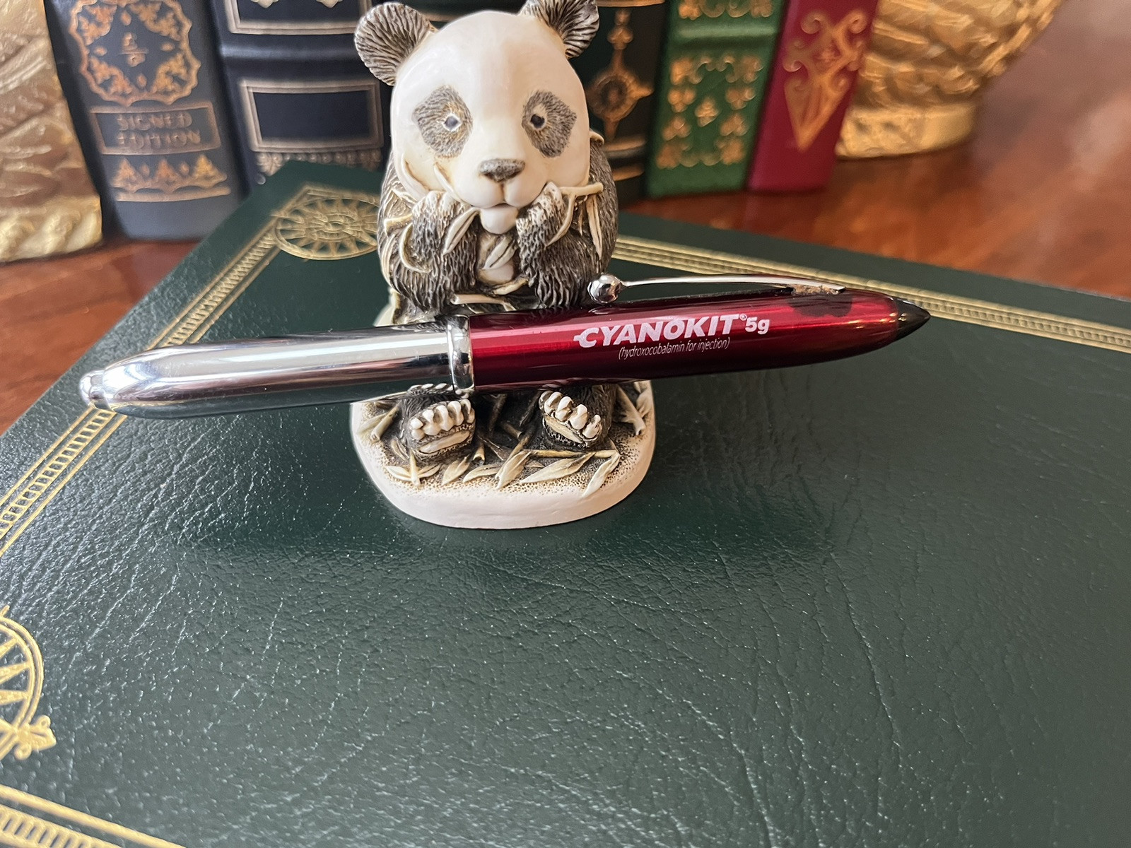Very Rare Cyanokit Pharmaceutical Drug Rep Pen!! Collectible!!Writes!