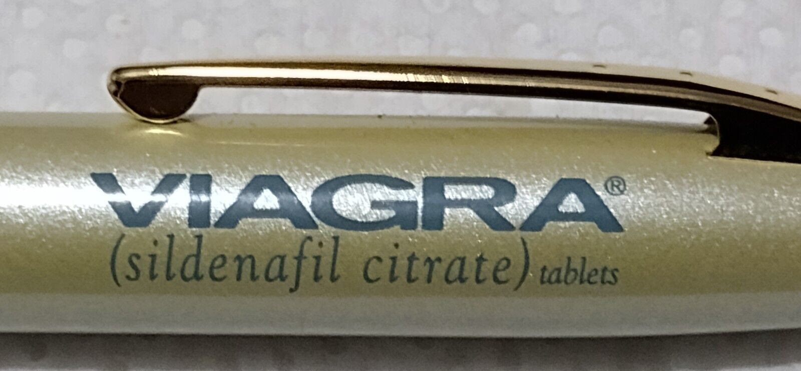 Viagra Pharmacutical Pen (rare find) – Metal Barrel