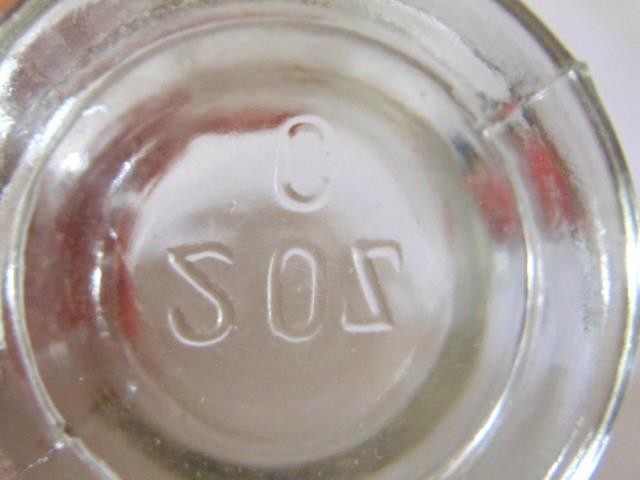 Vintage Apothecary Clear Glass MORTAR & PESTLE, 2 Oz. Lab Grinder Tool