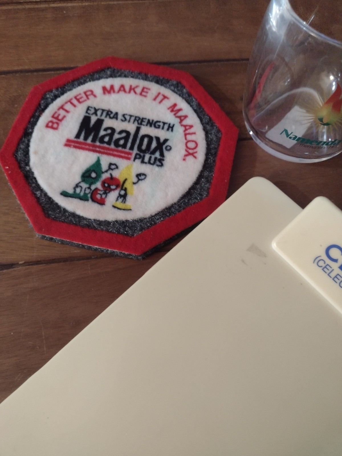 Drug Rep Promo Combo Clebrex Maalox Namenda Doctor Office Decore Clip Board Cup