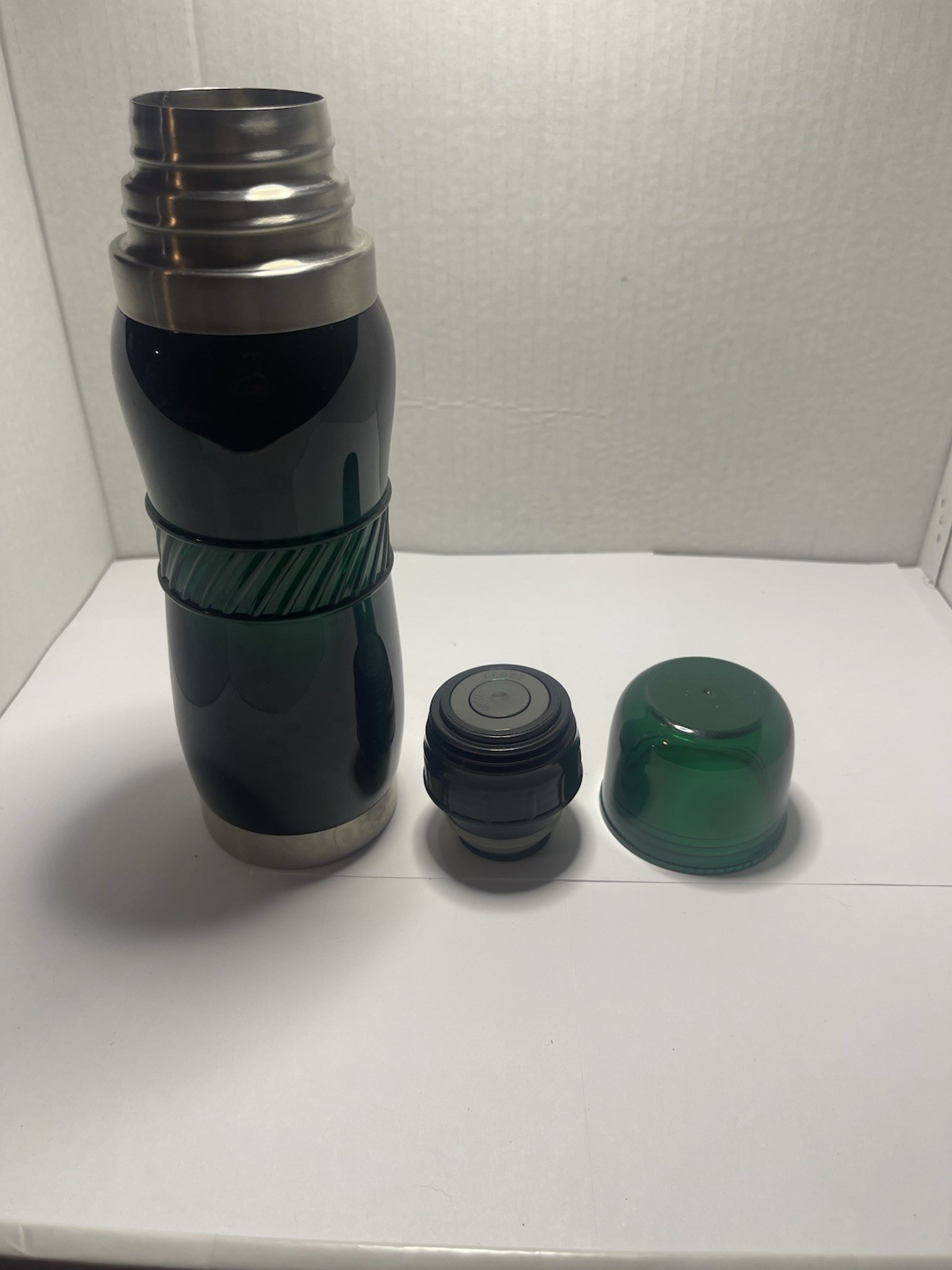 ROZEREM Coffee Thermos Bottle 9.5″ Drug Rep Promo Ramelteon Insomnia Green
