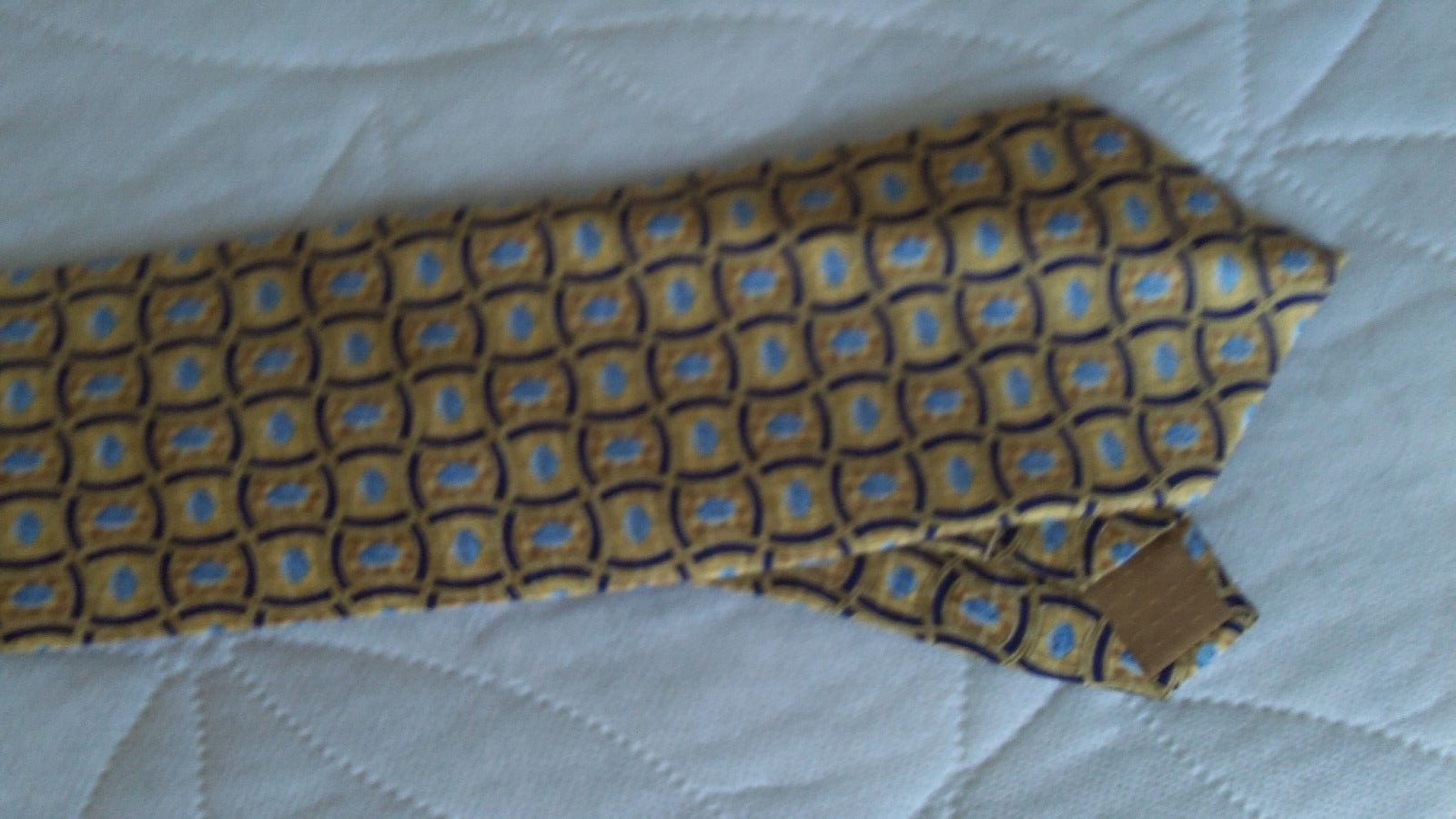 New – Pfizer – Neck tie Printed with Viagra pill 100% Silk