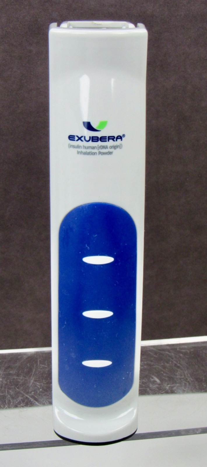 Exubera Stapler with Comfort Grips Drug Rep Pharmaceutical Promo Advertising