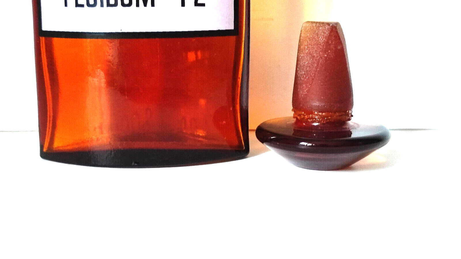 EXTR. ALTHAEAE FLUIDUM 1:2, Vintage Glass Apothecary Pharmacy Brown Bottle 250ml
