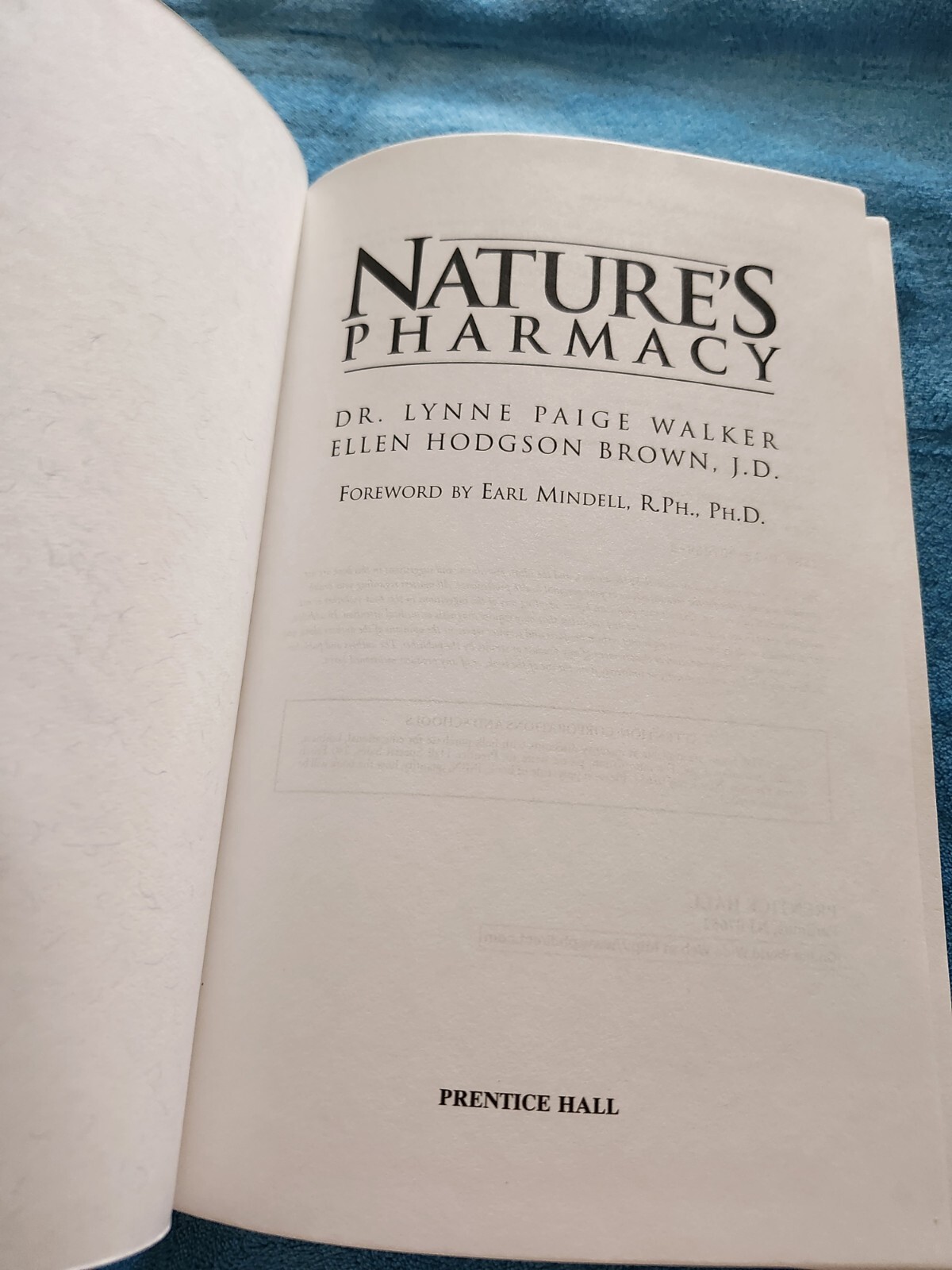 Collectors Nature’s Pharmacy Book, Break The Drug Cycle. 200 Everyday Ailments