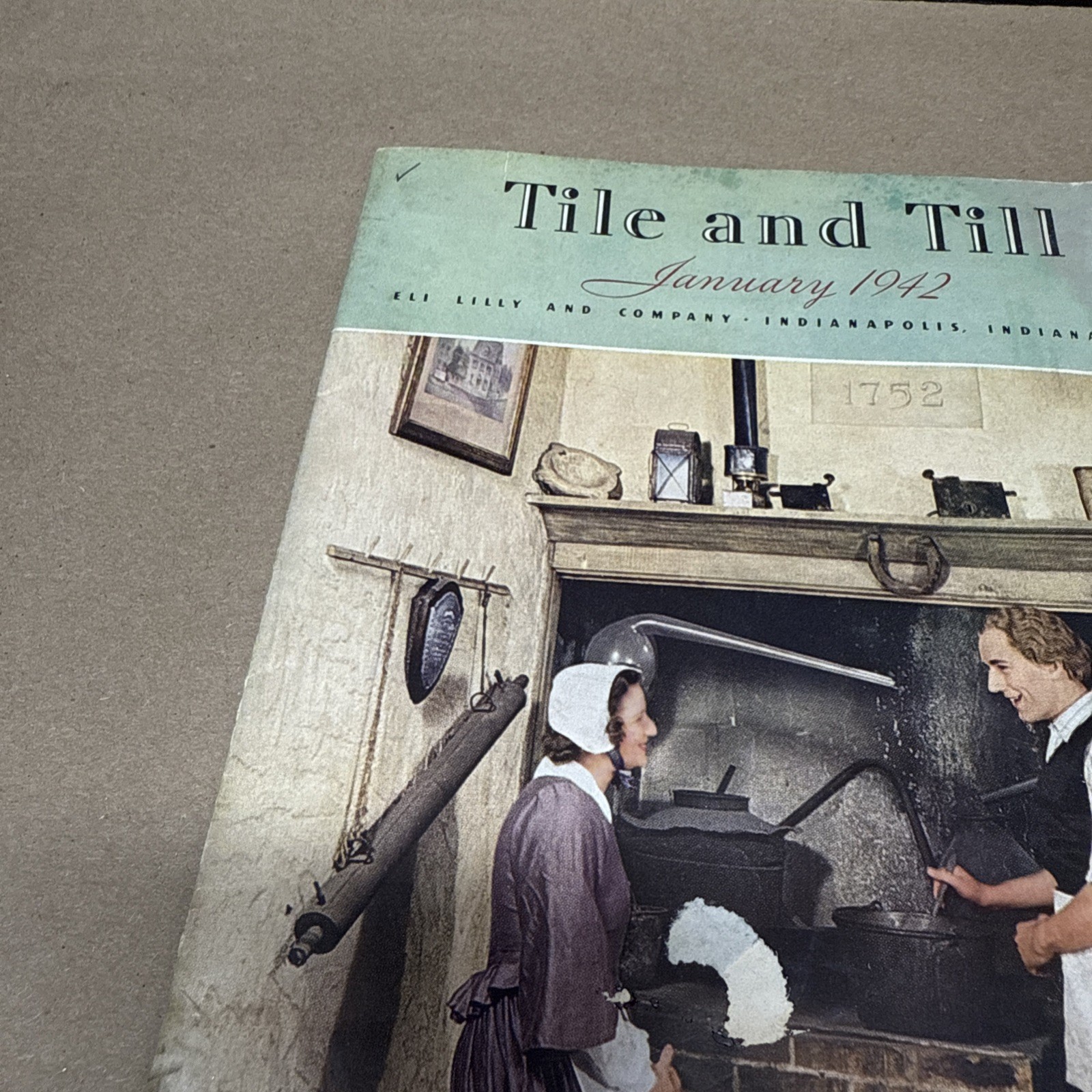 Tile And Till Magazine Eli Lilly And Company January 1942 Indianapolis Indiana