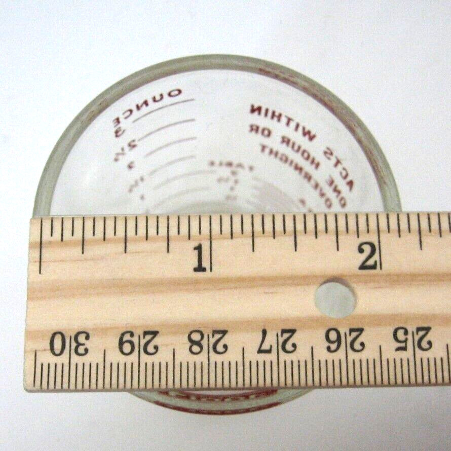 Vintage Fleet Buffered Laxative Phospho Soda Pharma Measuring Cup Shot Glass