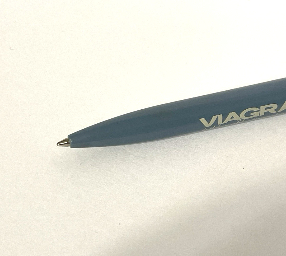 Pharmaceutical Click Pen Rare Vintage Viagra Pfizer Drug Promotional Ballpoint