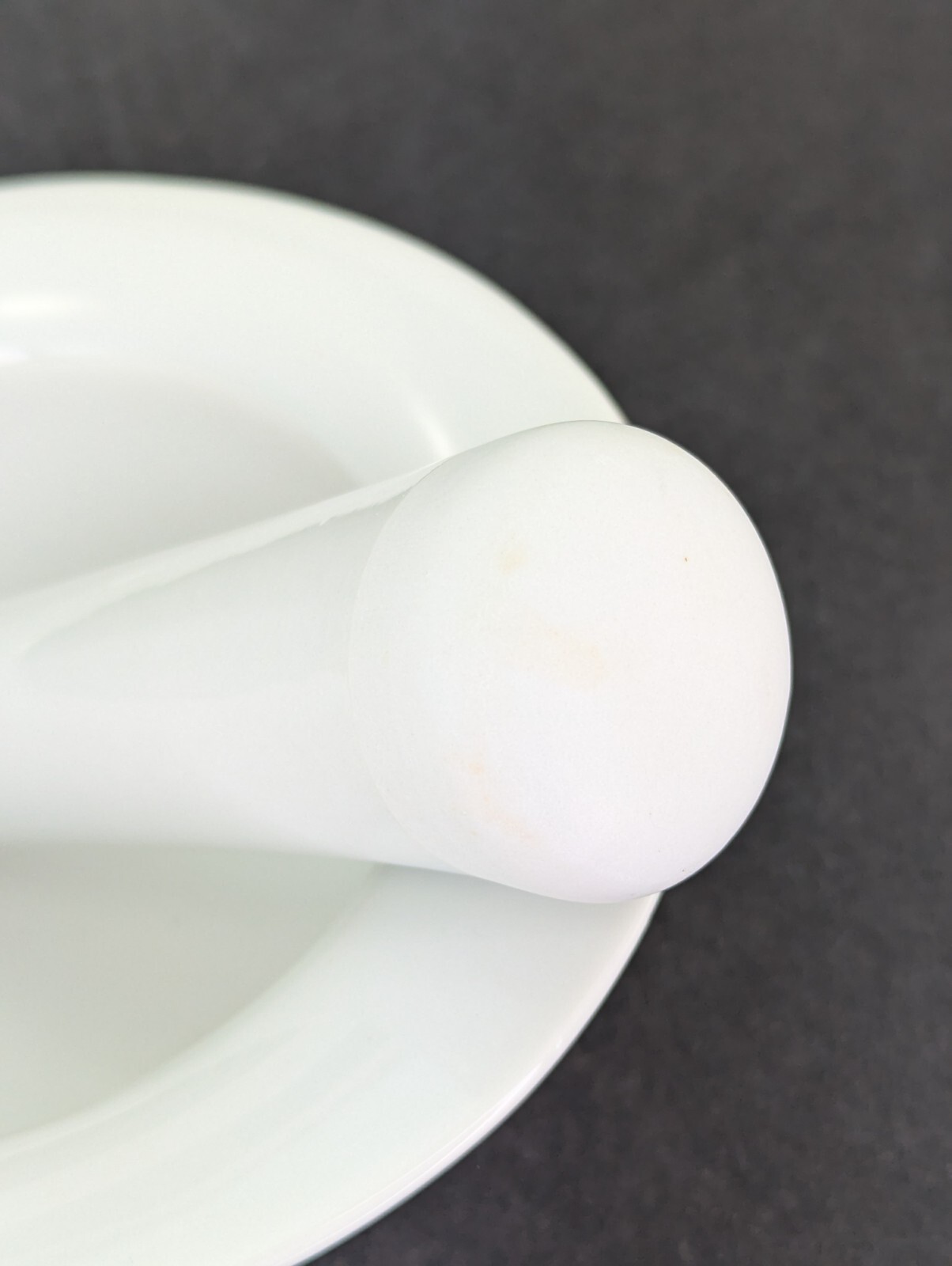 Trudeau Mortar Pestle Pharmacy Apothecary Porcelain Ceramic