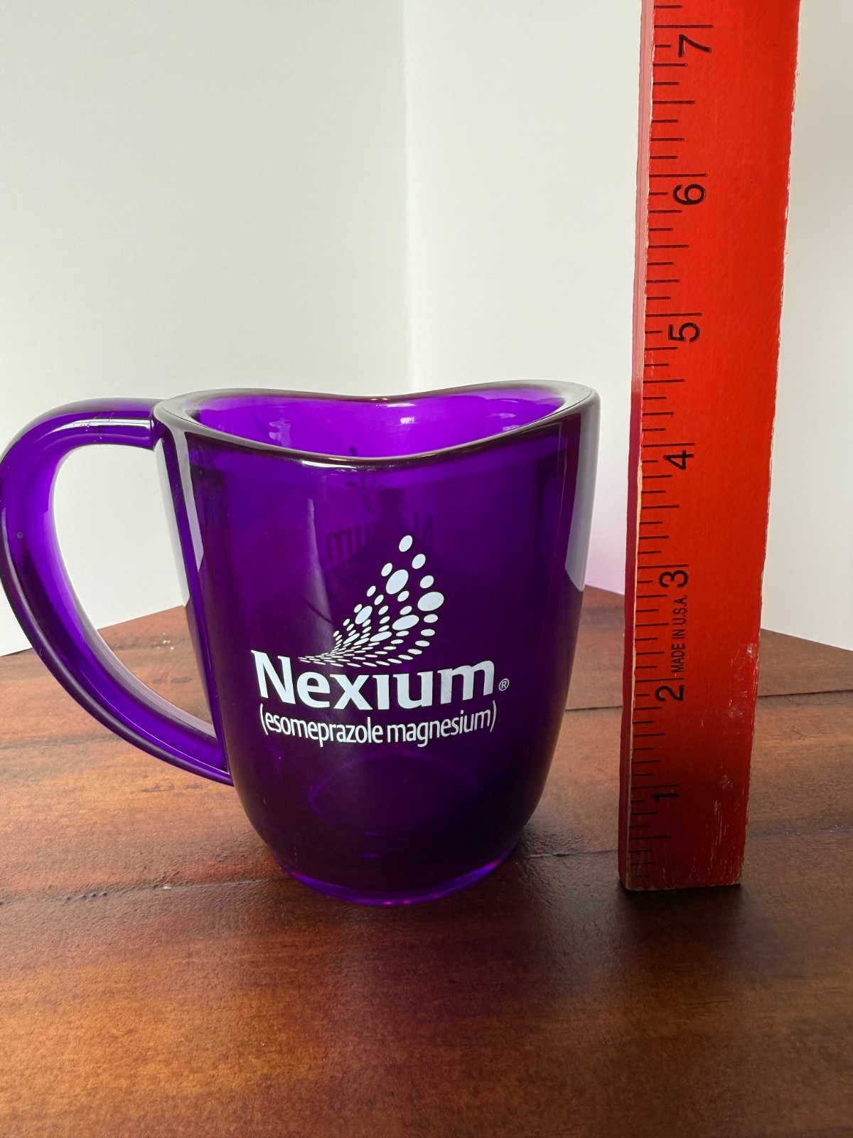 Nexium the Purple Pill AstraZeneca AZ Pharmaceutical Advertising Promotional Mug