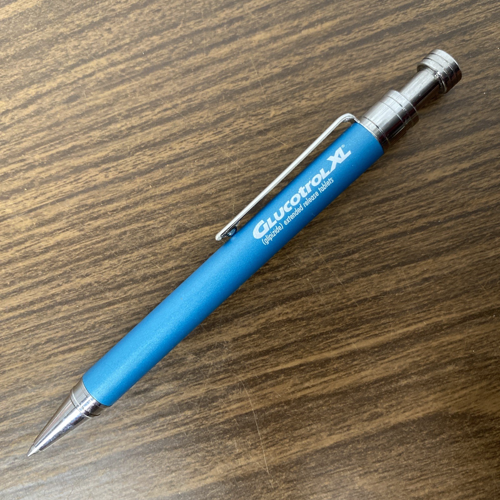 Rare Glucotrol XL Heavy Metal Drug Rep Pen Pharmaceutical Pharma Writes
