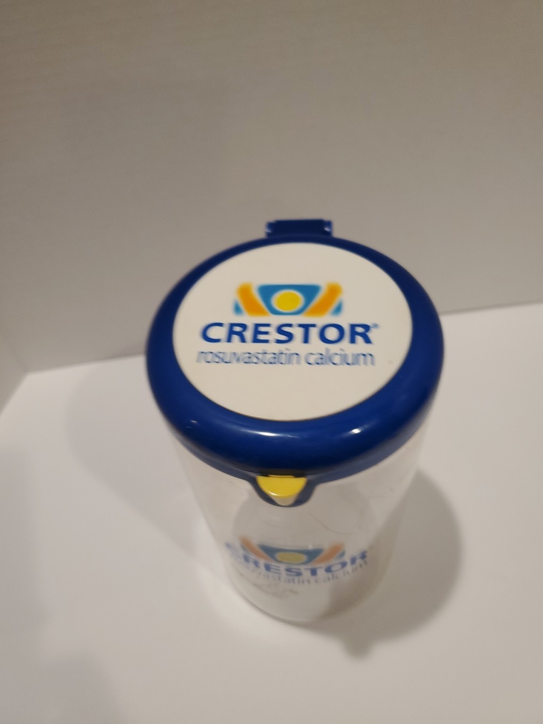 Crestor Promotional Storage Cup & Pen | Pharmaceutical Drug Rep Advertising