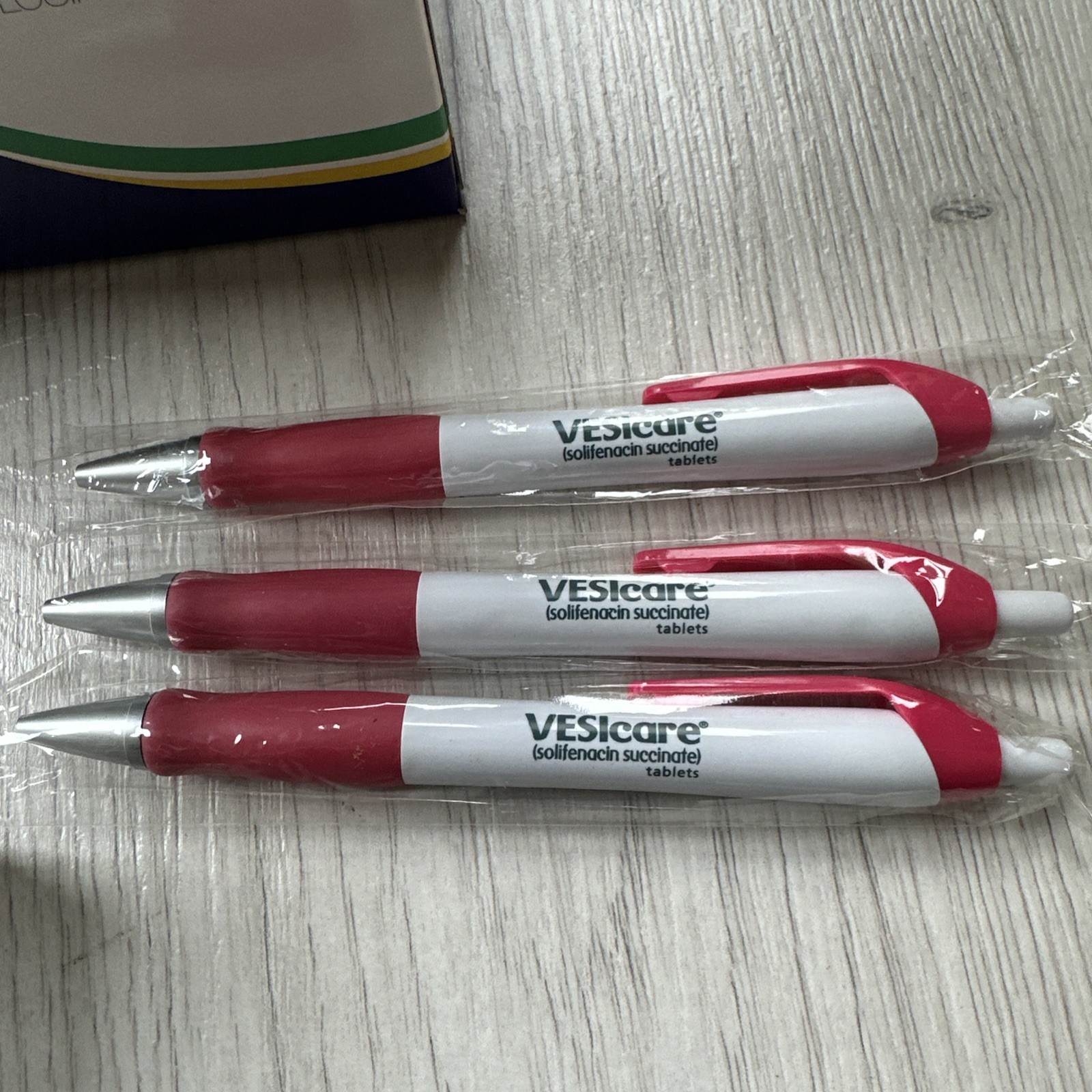 Pharmaceutical Collectibles Flomax, Vesicare, Pens, Pill Box’s Markers, Kleenex