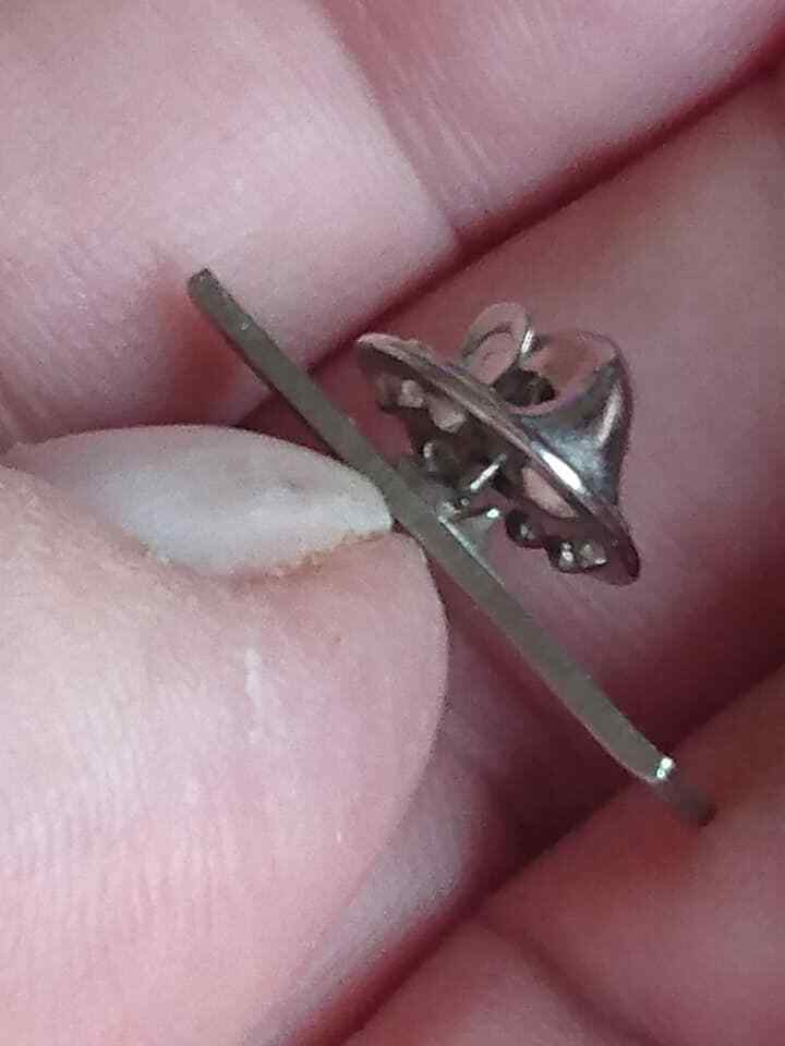 🔴SANDOZ Pharmaceuticals pin LSD Albert Hofmann Logo pin badge / second one🔴