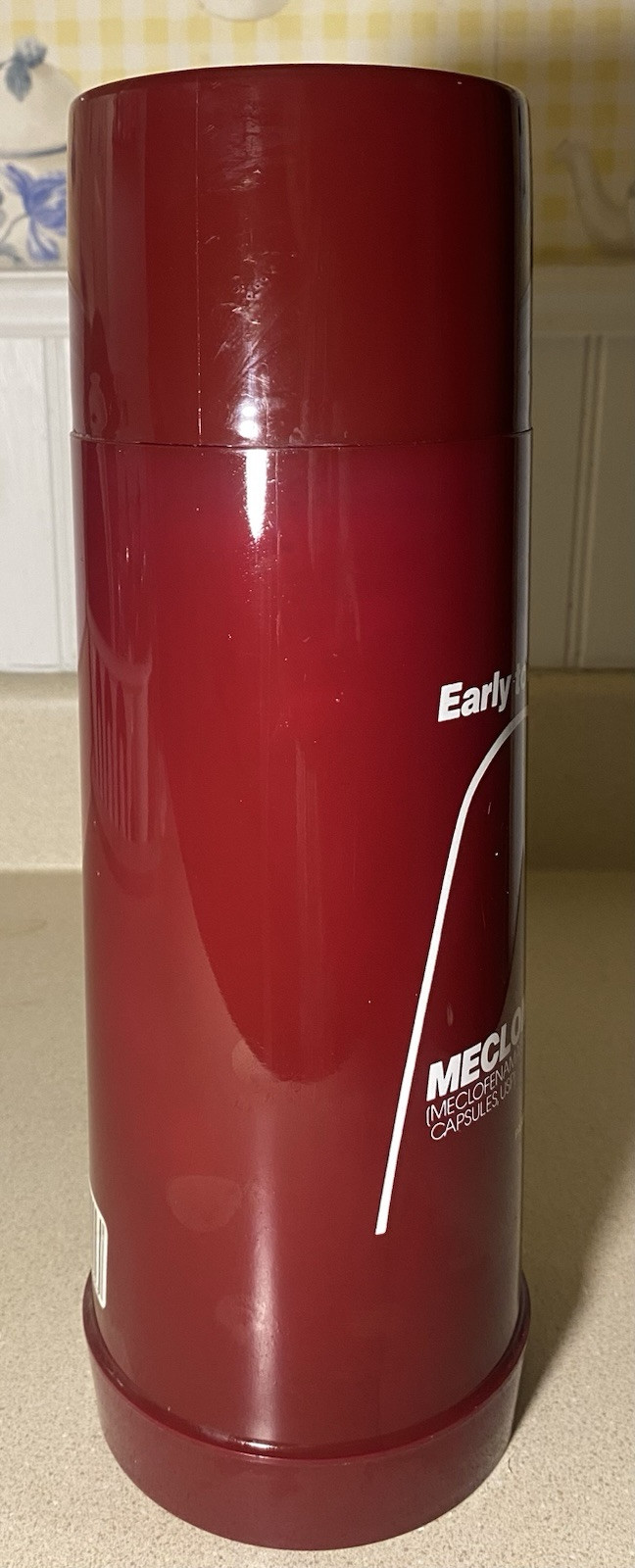 Meclomen Pharmaceutical Drug Rep Promo Aladdins Quart Coffee Thermos Promotional