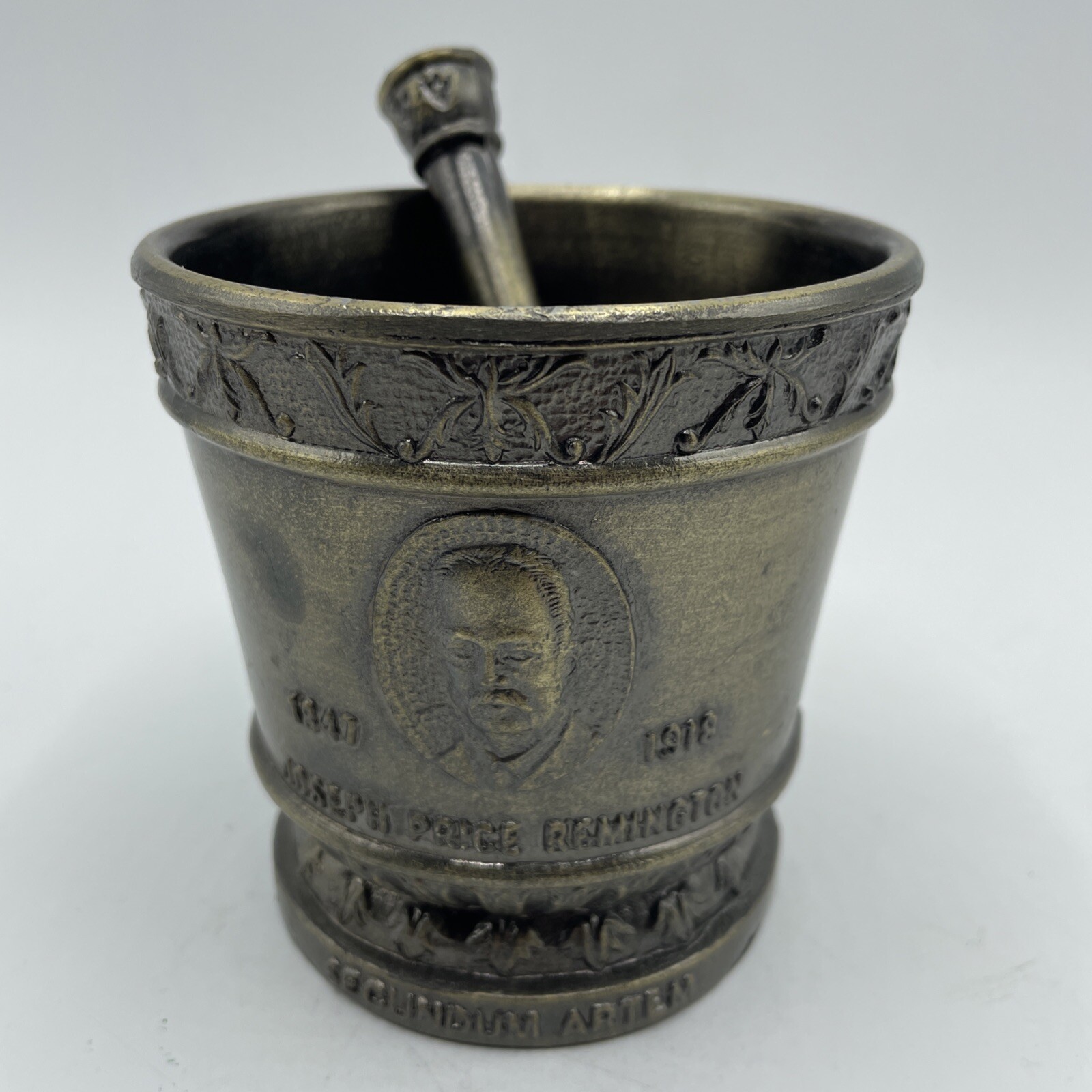 VTG Mortar & Pestle Lot of 5 Decorative Brass Apothecary Pharmacy Pill Grinder