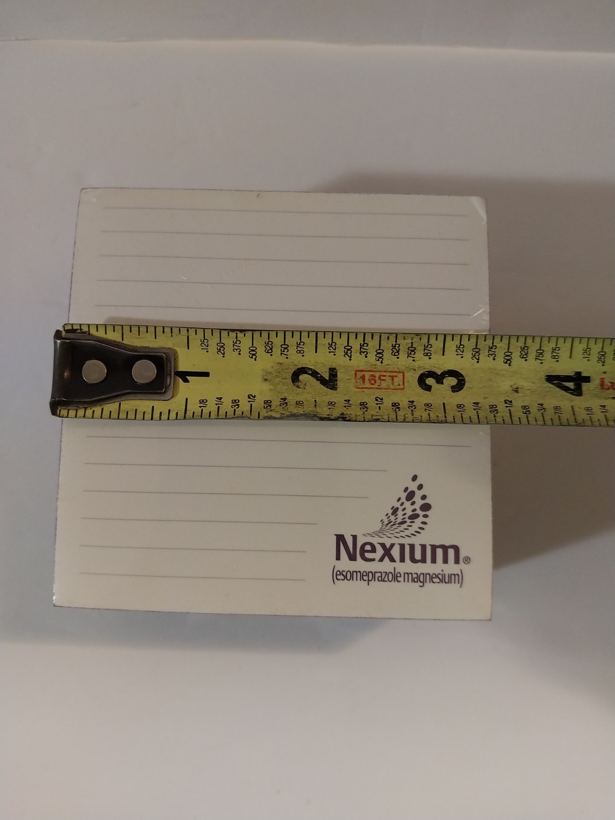 Nexium Pharmaceutical Rep Advertising Post It Note Pad Sealed