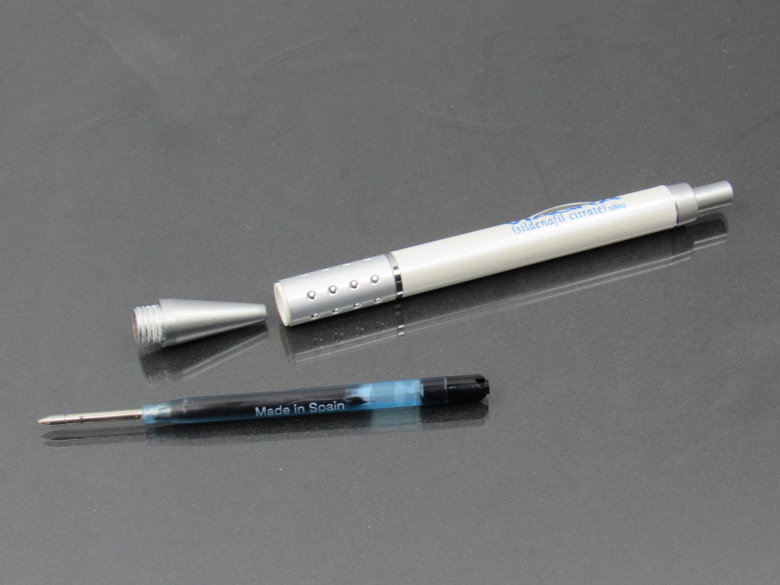 Rare Stunning VIAGRA PEN Drug Rep Pharmaceutical Promo Advertising Metal Plastic