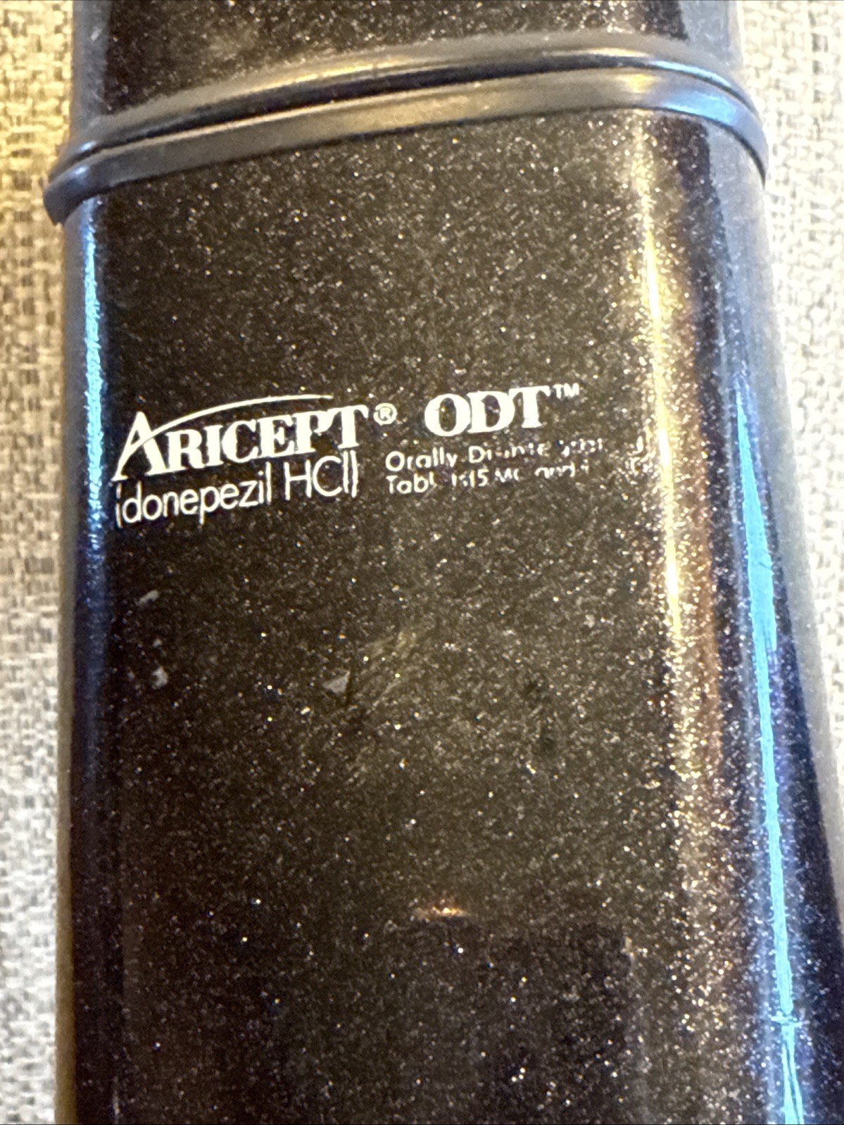 Aricept Donepezil Promo drug Promotional Glasses case Hard with lid
