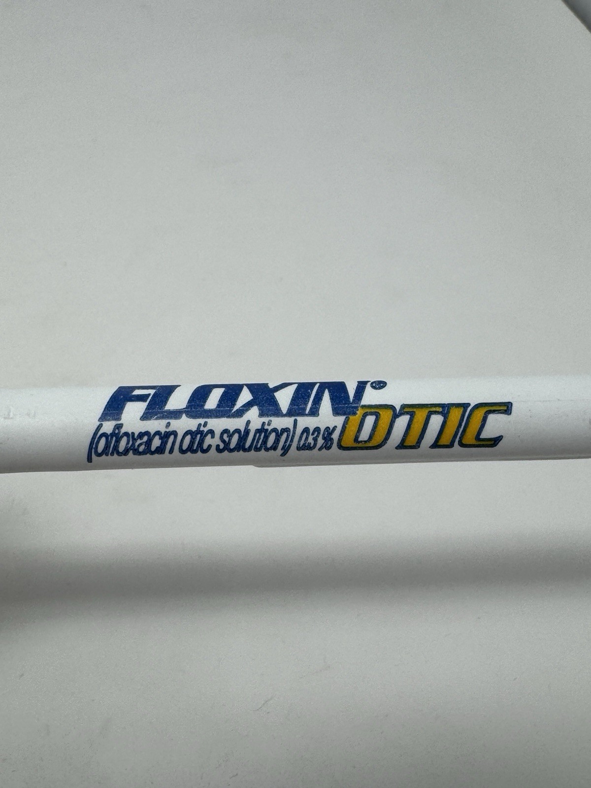 Pharmaceutical Drug Rep Pens Lot of 4 LOTREL, ANZEMET, FLOXIN x2 Promotion