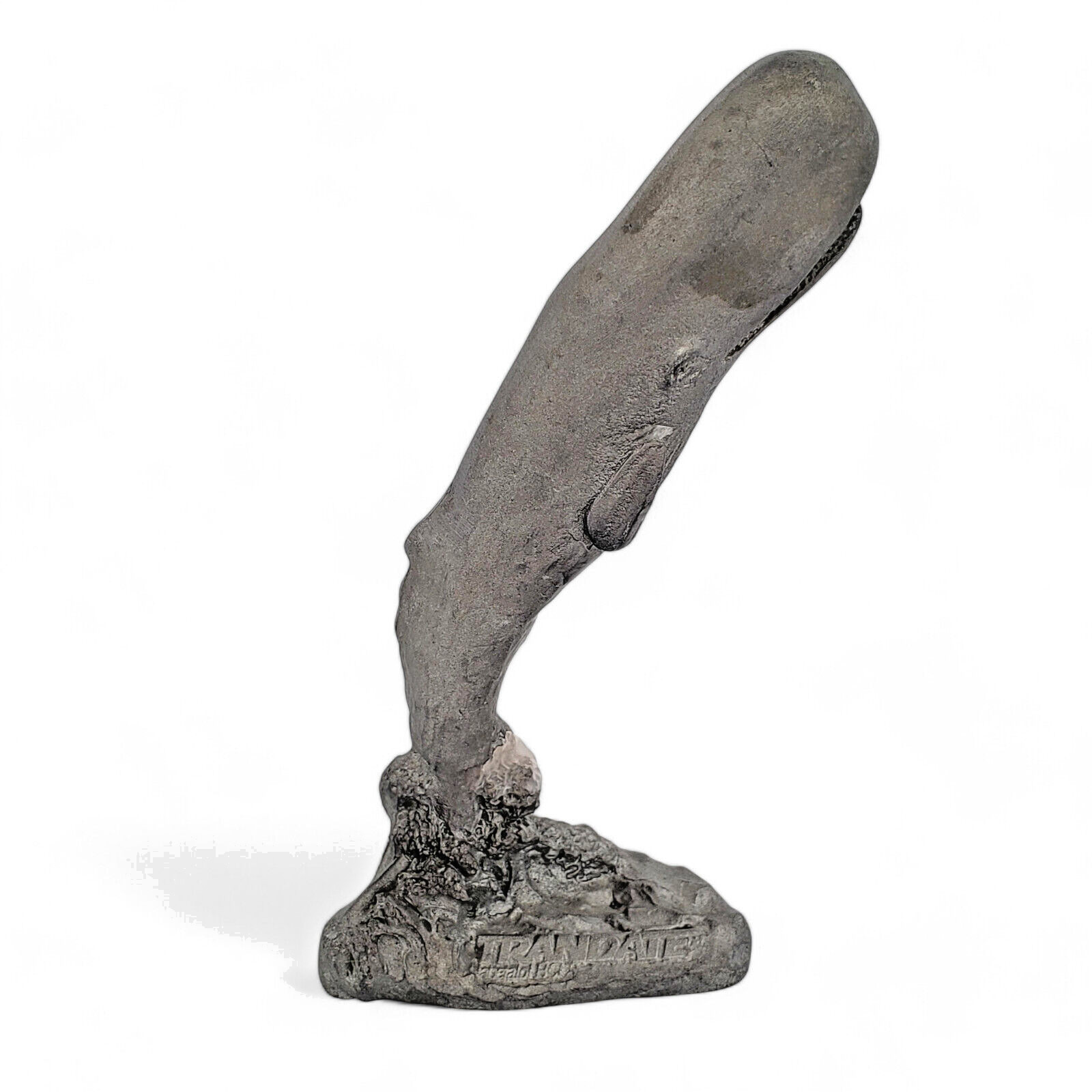 Pewter Whale Figurine Pharmaceutical Trandate Labetalol HCI Advertising
