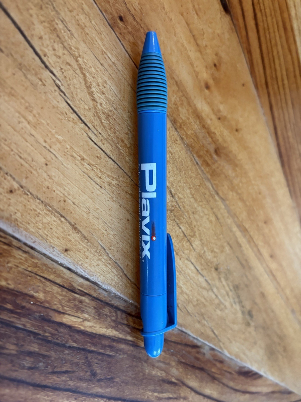 PLAVIX Drug Rep Pen Pharmaceutical Advertising Collectible Blue Refillable