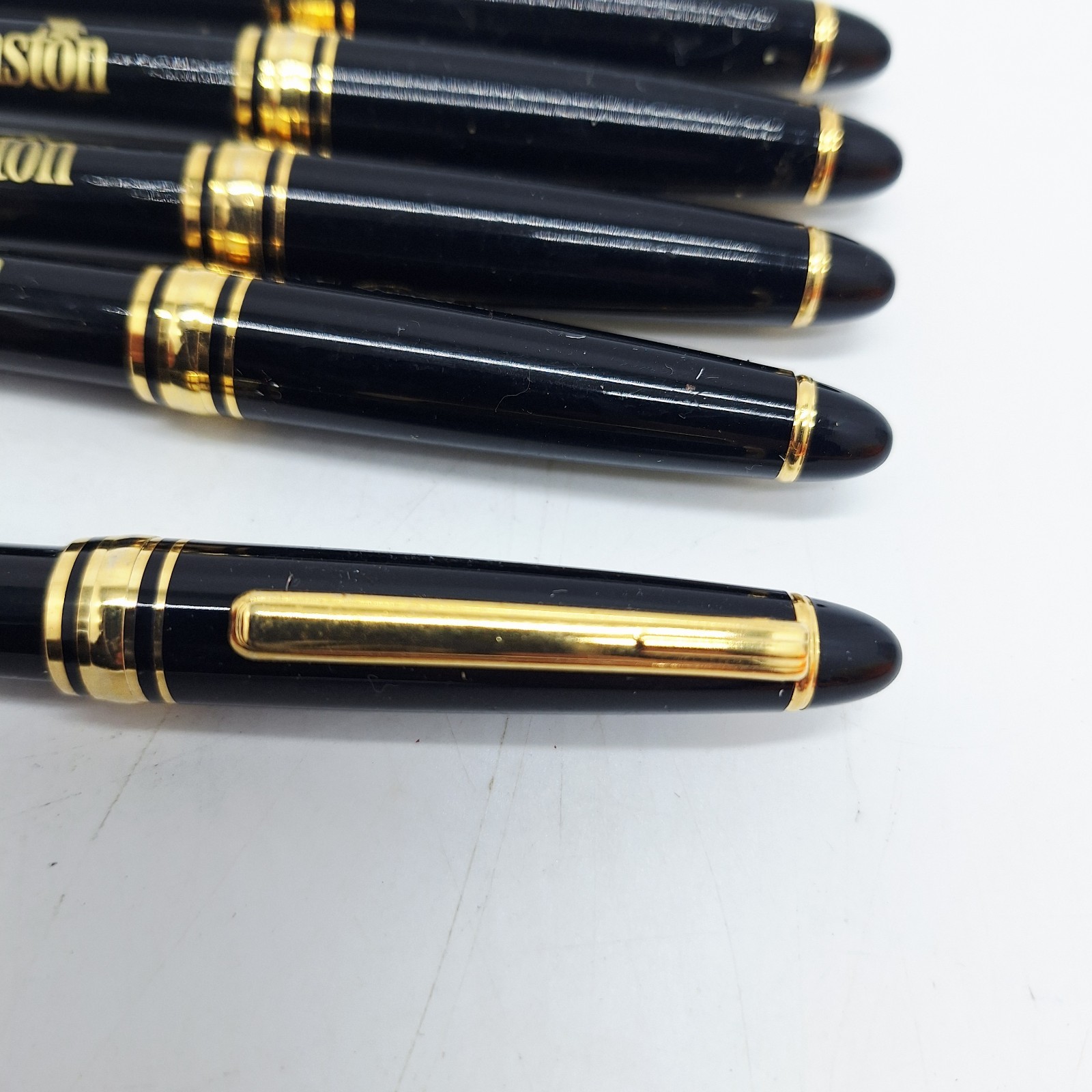 5 Vintage Winston Cigarette Collectible Mechanical Pencil w Lead Internal Eraser