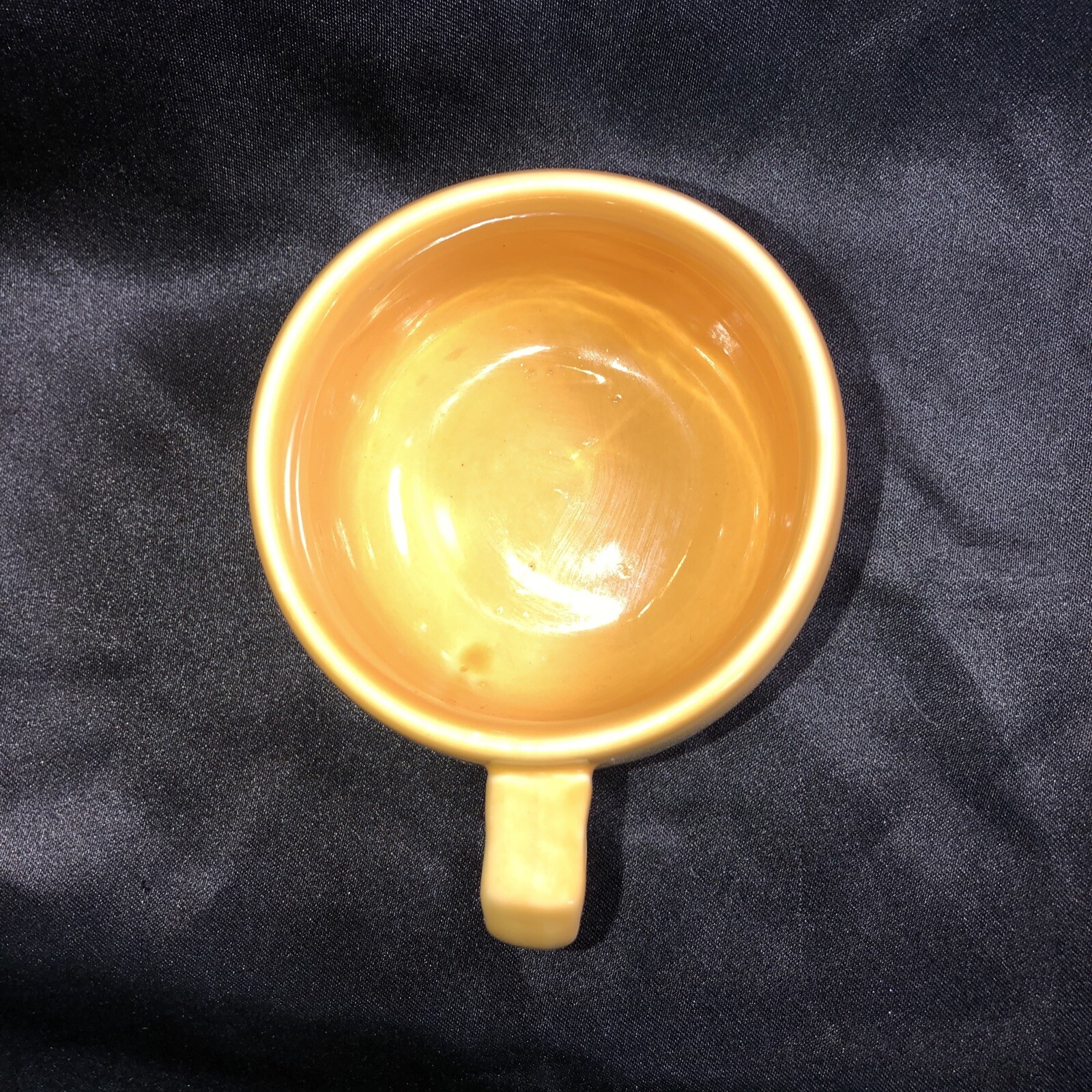 Aricept Drug Rep Promo Coffee Cup Yellow Pharmaceutical Advertising Banned Gifts
