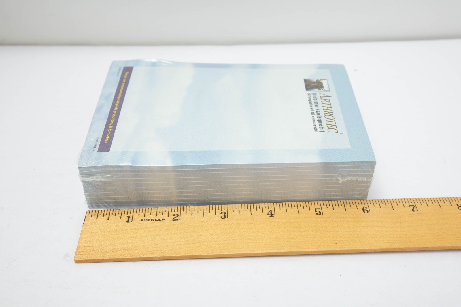 Vtg 2000 Arthrotec Note Pad Pharma Advertising Rep Logo New Sealed Searle Pads