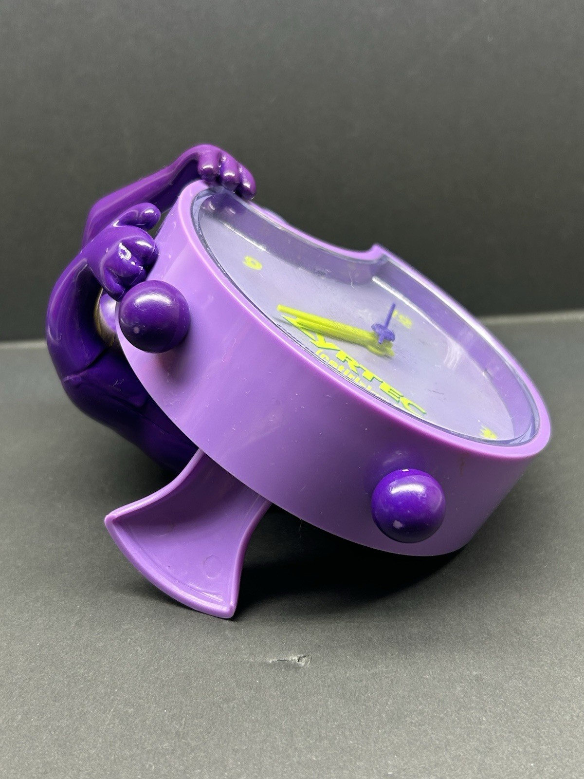 Zyrtec Chewable Tablets Promo Purple Monkey 5″ Alarm Clock Tested & Works