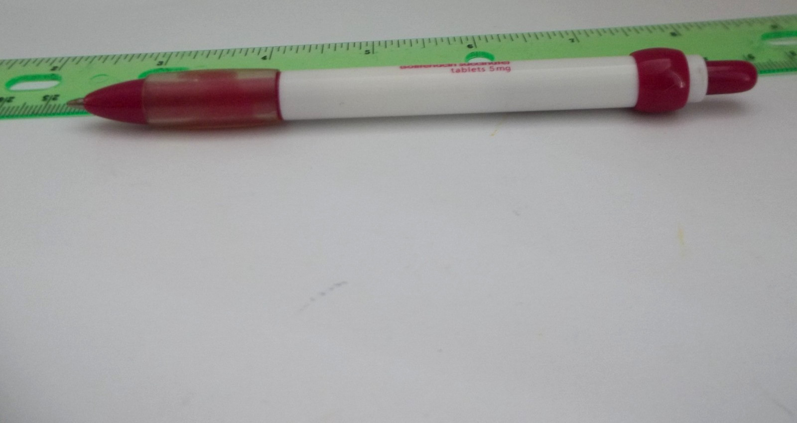 VESICARE Promotional Pen Plastic Medium Weight – Rubberized Grip
