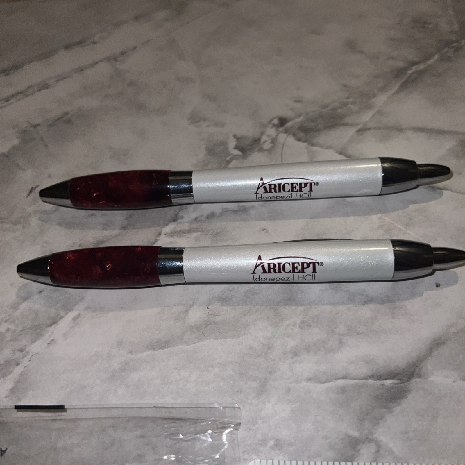 Aricept PENS Drug Rep Pharmaceutical Promo Medical Advertising Lot of 2