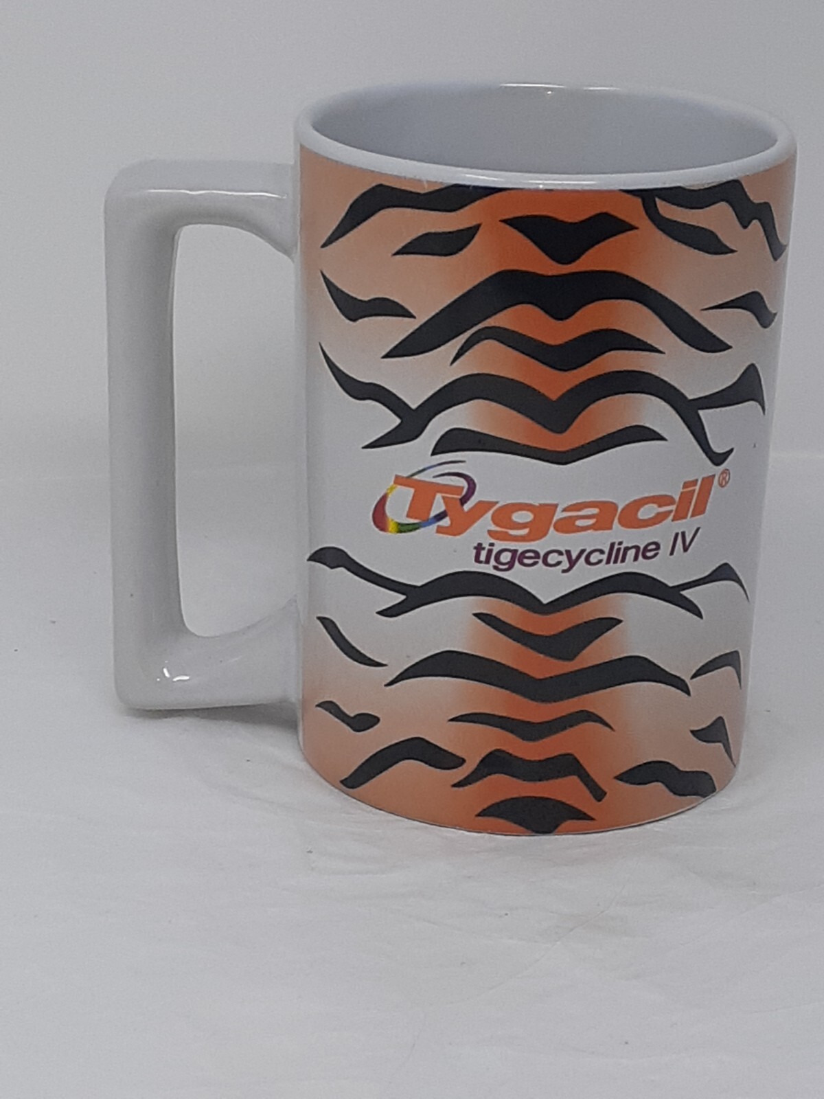 Tygacil Pharmaceuticals Drug Rep Ceramic Coffee Mug Cup Collectable 14 Oz