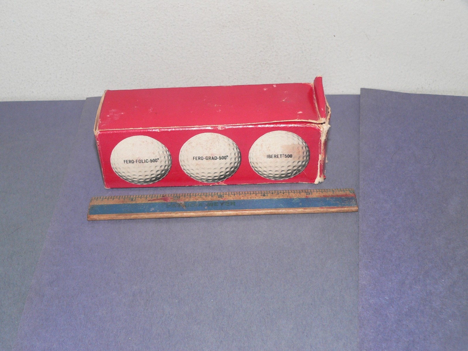 Abbott Laboratories Vintage Golf Balls