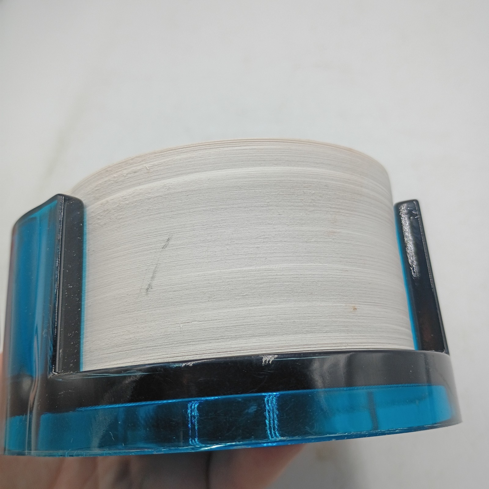 LIPITOR Drug RepAdvertising Sticky Note Pad Blue Acrylic Holder Pharmacy 2004
