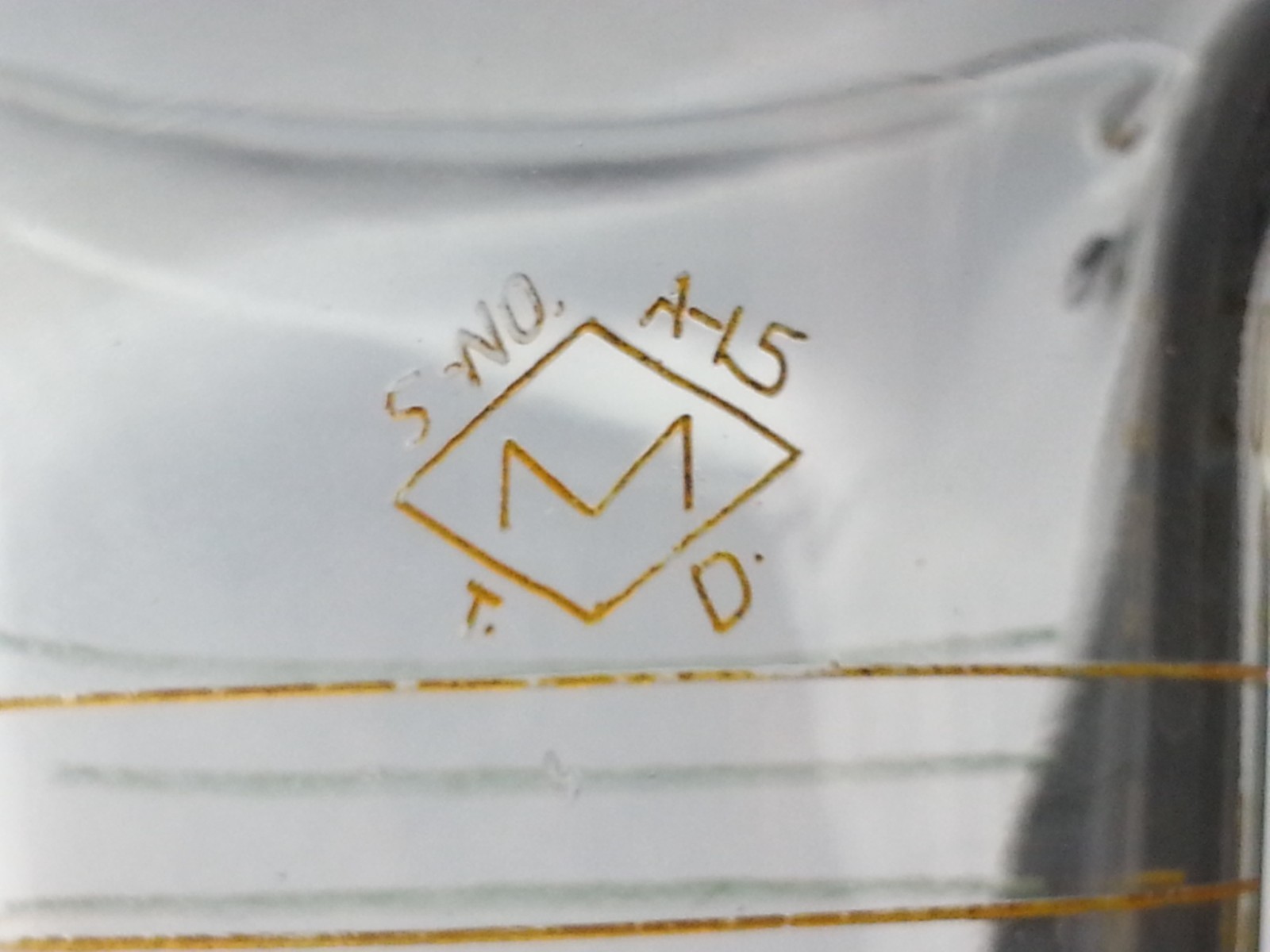 2 Piece Marisco Apothecary Clear Medical Measuring Beakers