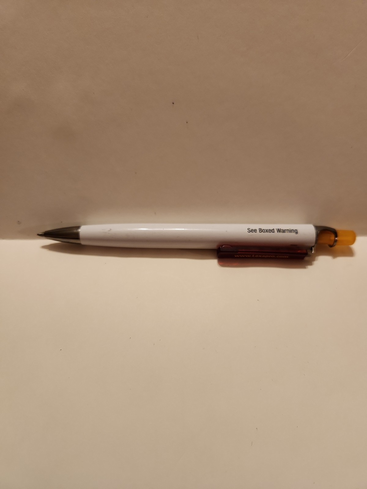 Drug Rep Pen Lexapro Advertising Promotional Promo Pharmaceutical Pharma Working