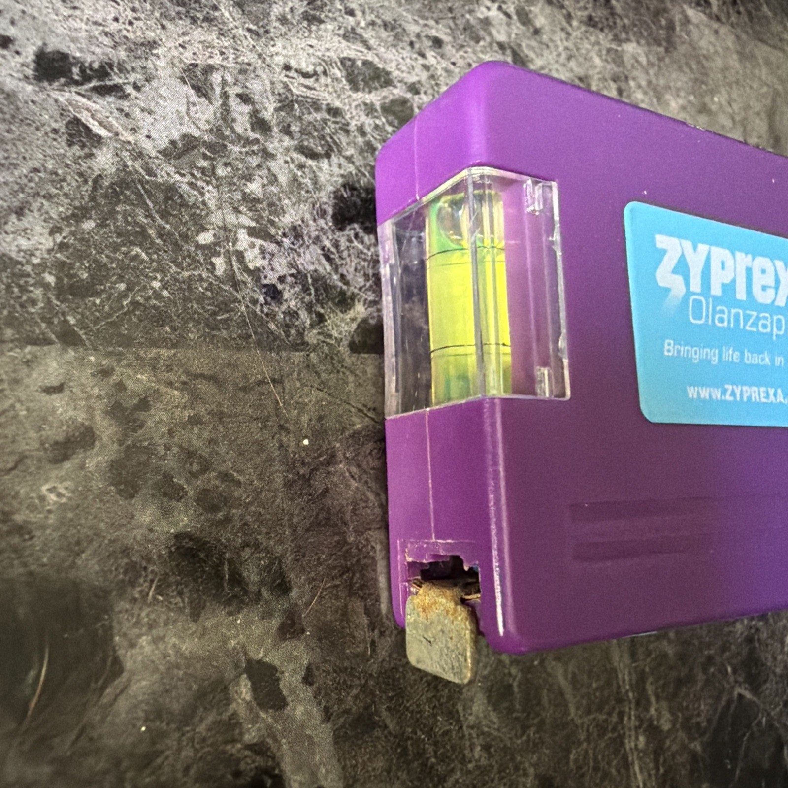 Zyprexa Drug Rep Promo Tape Measure/level