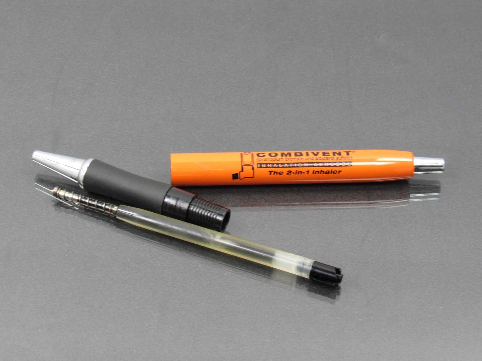 Combivent Metal PEN Drug Rep Pharmaceutical Promo Medical Advertising