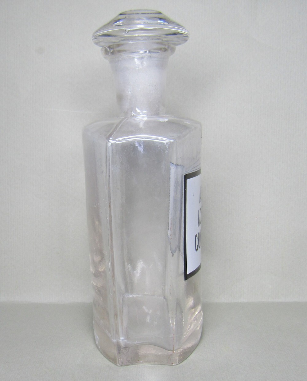 Vintage Medical Science Glass Bottle,Germany,ACIDUM ACETICUM CONCENTRAT