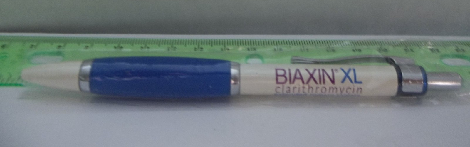 Promotional Pharma Pen NOS – Mixed Metal/Plastic Medium Weight – BIAXIN XL