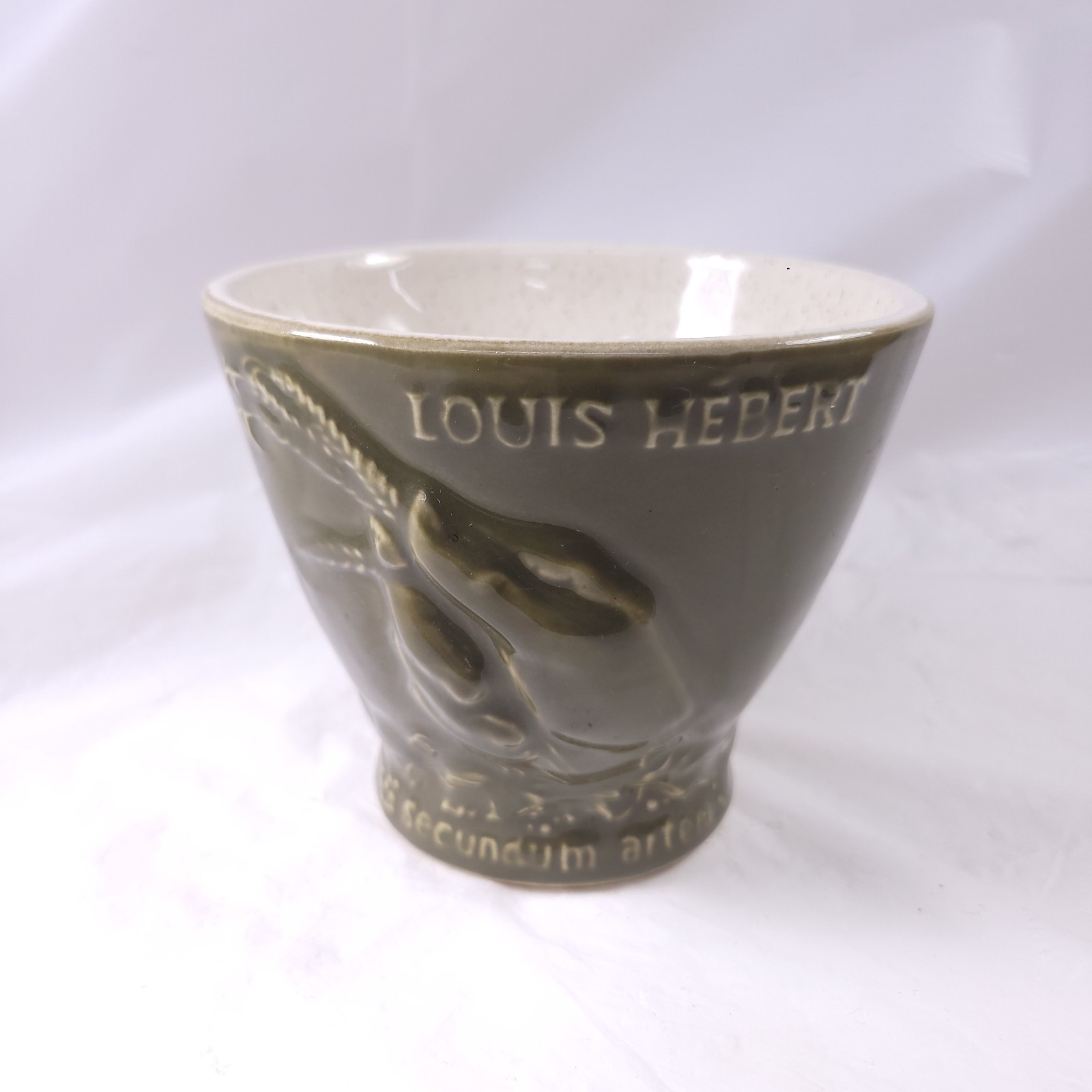 Mortar Vintage Schering Louis Hebert RX Apothecary Ceramic