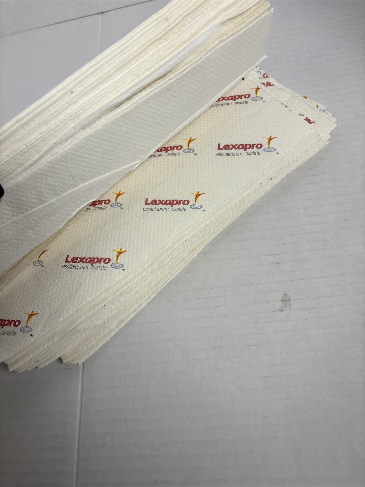 Lexapro Drug Rep Pharmaceutical Promo Paper Towels
